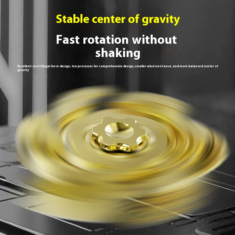 New Alloy Burst Magnetic Suction Opening Armor Finger Top Spinning Top Unique Design & Colorful Appearance With Metal Gift Box