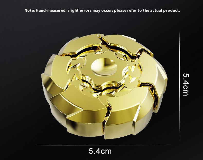 New Alloy Burst Magnetic Suction Opening Armor Finger Top Spinning Top Unique Design & Colorful Appearance With Metal Gift Box