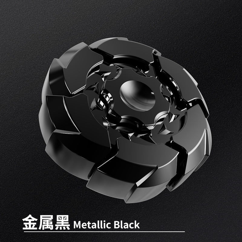 New Alloy Burst Magnetic Suction Opening Armor Finger Top Spinning Top Unique Design & Colorful Appearance With Metal Gift Box