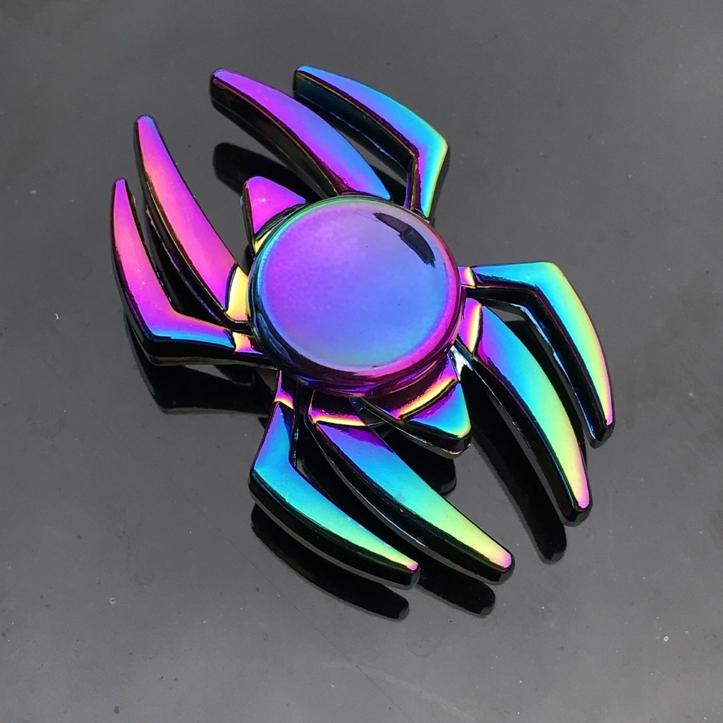 Rainbow Animal Kingdom Fidget Spinner - Metal & Plastic Comfort Grip