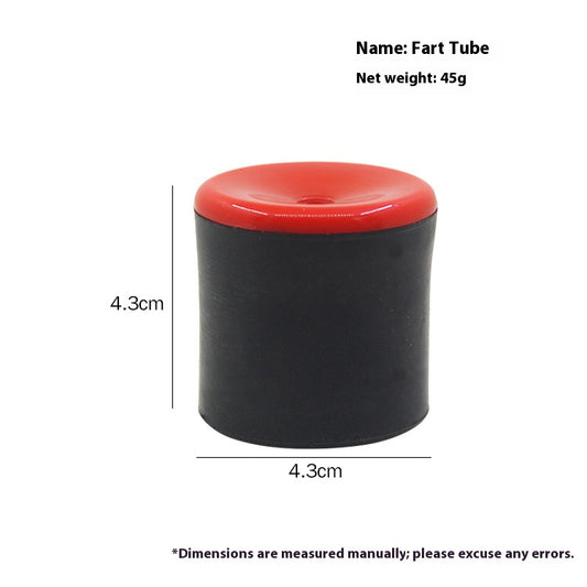 Novel and unique creative toys, fart cannon, squeeze fart tube, prank gag, magic toy props.