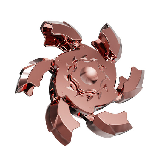 New Alloy Burst Magnetic Suction Opening Armor Finger Top Spinning Top Unique Design & Colorful Appearance With Metal Gift Box