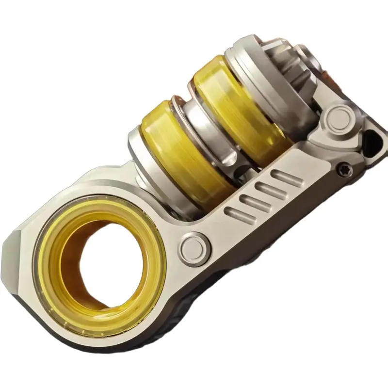 003 Fidget Toy Stainless Steel + PEI EDC Toy Multiple Ways to Play Decompression Toy