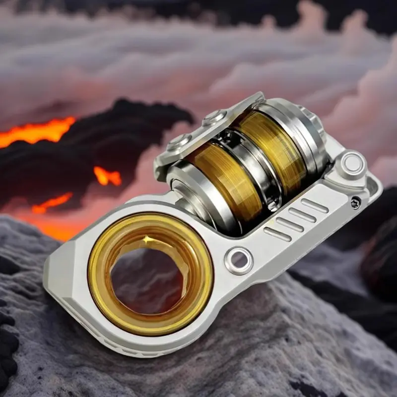 003 Fidget Toy Stainless Steel + PEI EDC Toy Multiple Ways to Play Decompression Toy