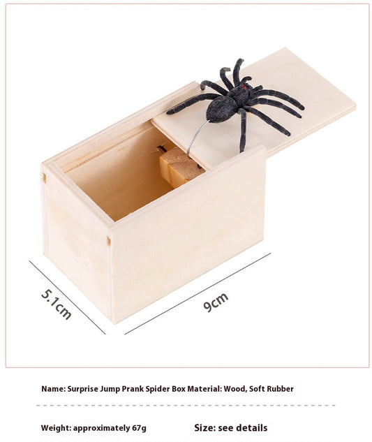 Prank Spider Box - Jump Scare Prank Toy