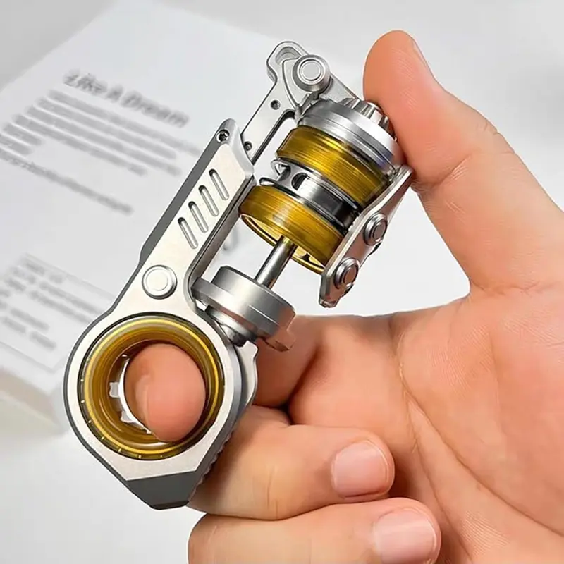 003 Fidget Toy Stainless Steel + PEI EDC Toy Multiple Ways to Play Decompression Toy