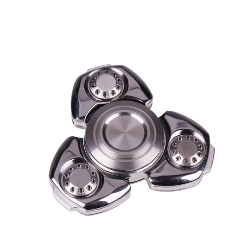 004 Premium Metal Fidget Spinner with Gift Box - High-End EDC Toy & Perfect Present