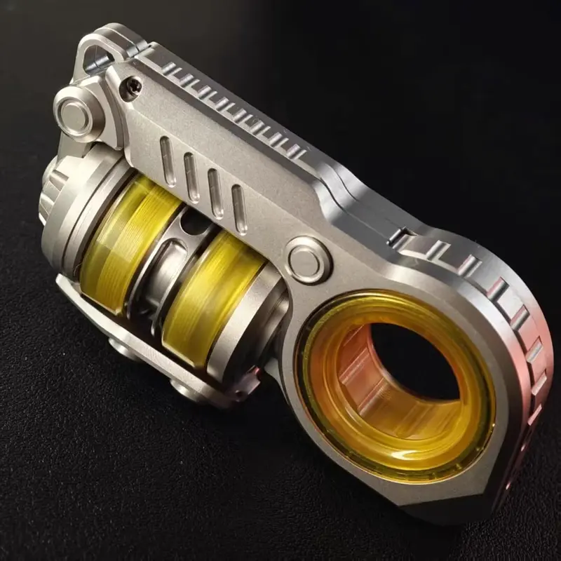 003 Fidget Toy Stainless Steel + PEI EDC Toy Multiple Ways to Play Decompression Toy