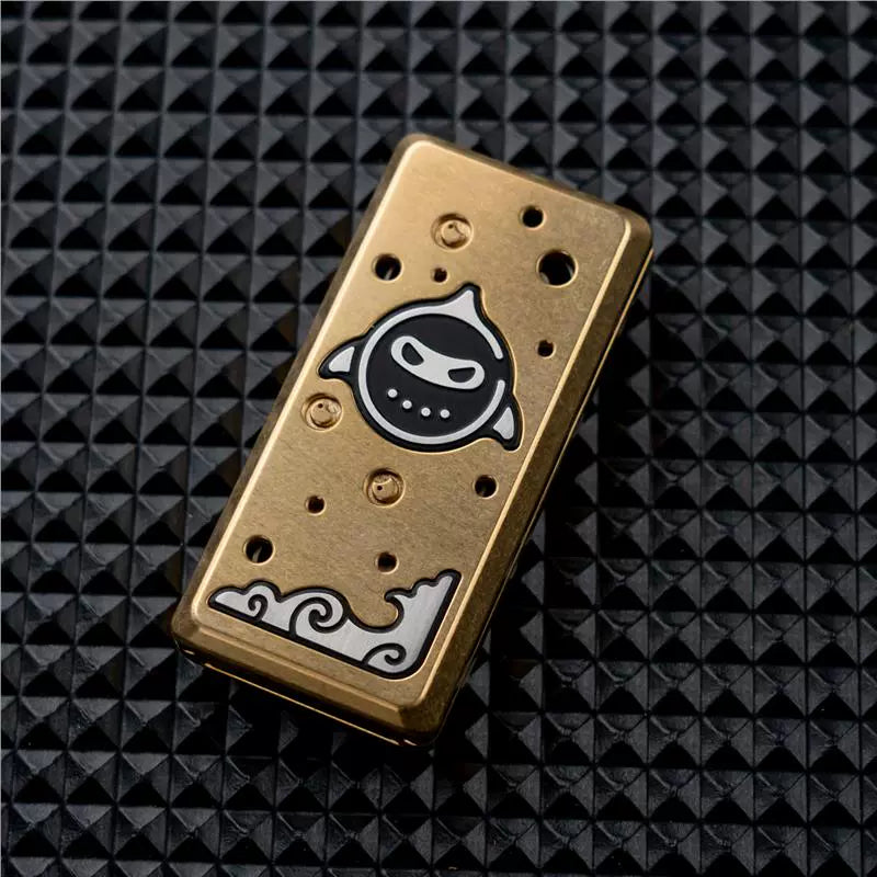 001 Smart EDC Tuning Fork: Ultra-Thin 2-Layer Magnetic Slider Stress Relief EDC Toy