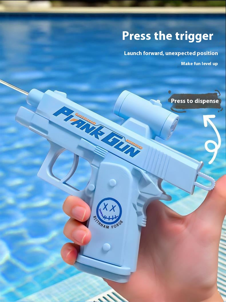 PrankGun - New Creative Double-Sided Reverse Water-Spraying Gun Trickery Tactic Two-Way Water-Spraying Gun with Unique Design & Versatile Use
