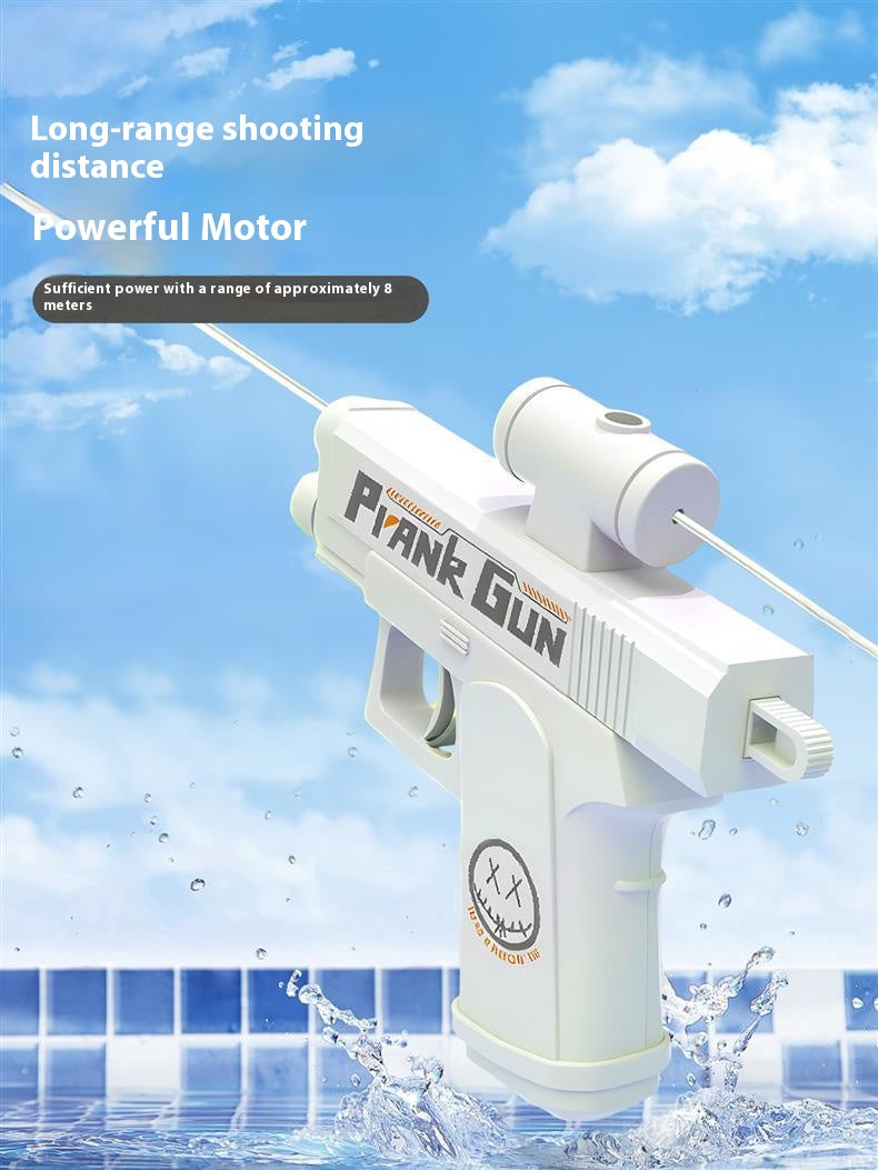 PrankGun - New Creative Double-Sided Reverse Water-Spraying Gun Trickery Tactic Two-Way Water-Spraying Gun with Unique Design & Versatile Use