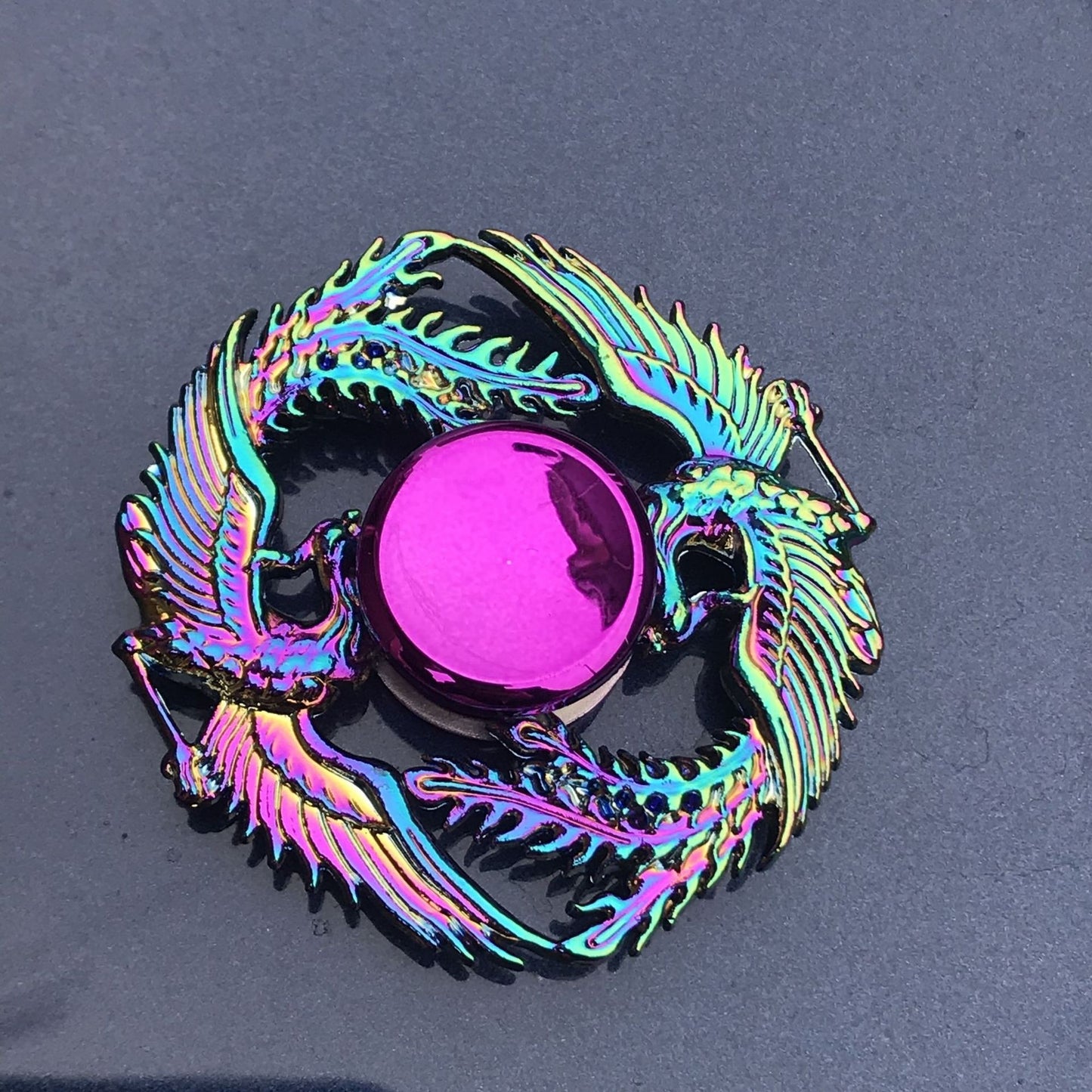 Rainbow Animal Kingdom Fidget Spinner - Metal & Plastic Comfort Grip