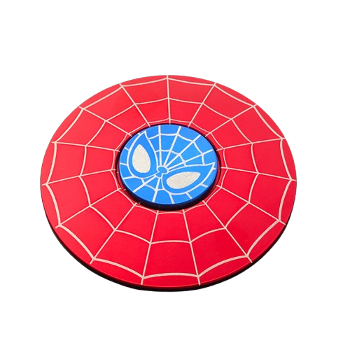Spider-Man Web Pattern Metal Fidget Spinner