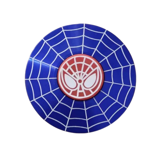 Spider-Man Web Pattern Metal Fidget Spinner