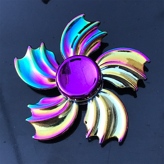 Rainbow Animal Kingdom Fidget Spinner - Metal & Plastic Comfort Grip