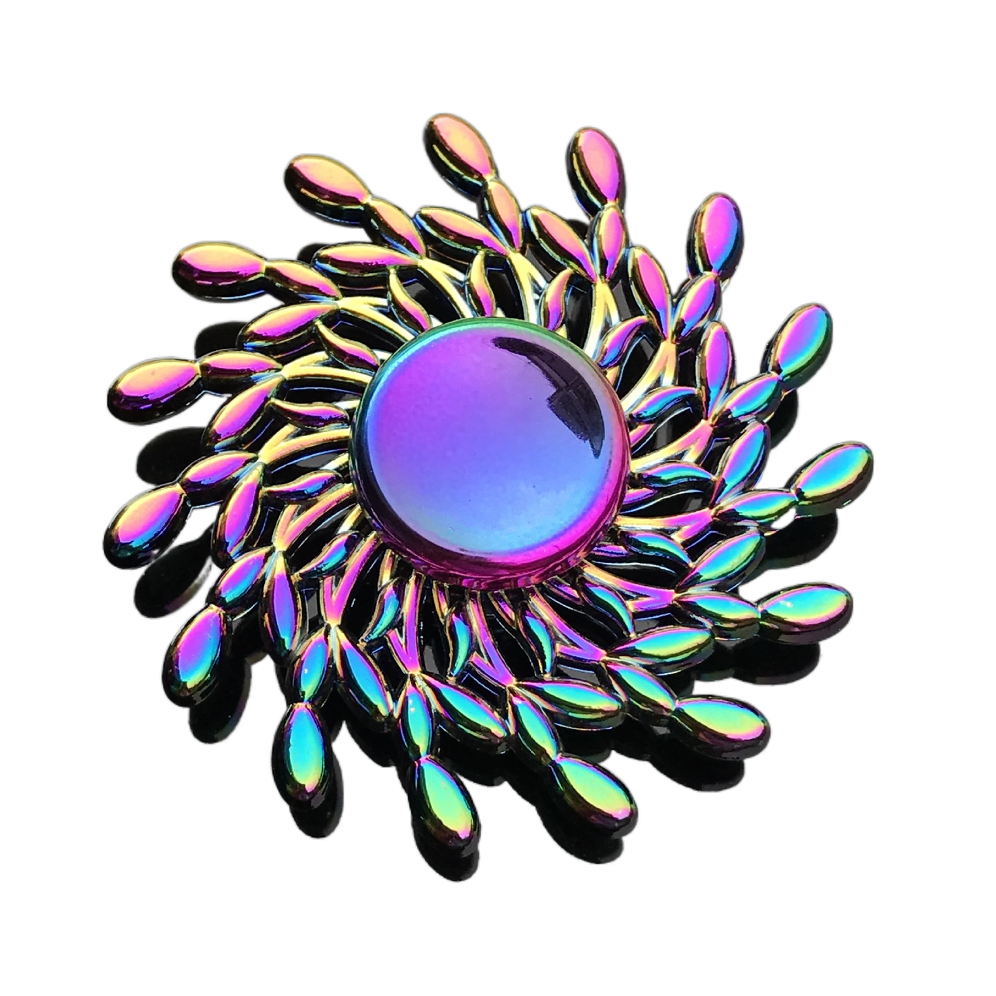 Rainbow Botanical Fidget Spinner Collection - Metallic Petals