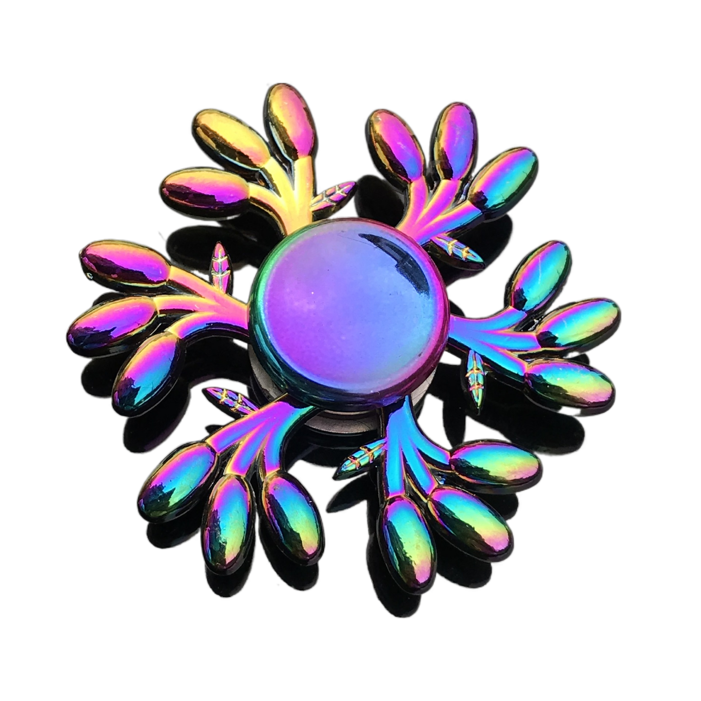 Rainbow Botanical Fidget Spinner Collection - Metallic Petals