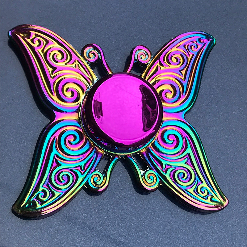Rainbow Animal Kingdom Fidget Spinner - Metal & Plastic Comfort Grip