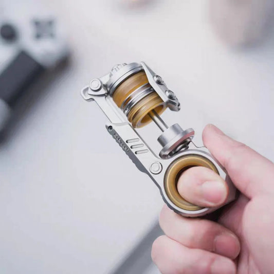 003 Fidget Toy Stainless Steel + PEI EDC Toy Multiple Ways to Play Decompression Toy